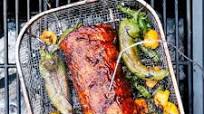 Maple-Mesquite Grilled Pork Loin Maple-Mesquite Grilled Pork Loin