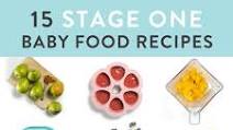 15 Stage One Baby Food Purees 15 Stage One Baby Food Purees