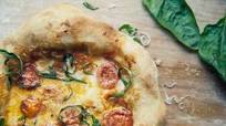 Recipe for: Cherry Tomato Margherita Pizza with Lemon Zest & Truffle Salt Recipe for: Cherry Tomato Margherita Pizza with Lemon Zest & Truffle Salt