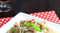 Ginger Stir-fired Pig Stomach (Pork Bag, Pork Tripe) Ginger Stir-fired Pig Stomach (Pork Bag, Pork Tripe)
