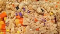 Easy Halloween Rice Crispy Treat Snack! Great for school parties! Quick and easy. Easy Halloween Rice Crispy Treat Snack! Great for school parties! Quick and easy.