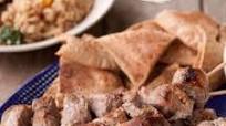 Yogurt Marinated Lamb Kebabs with Tzatziki Yogurt Marinated Lamb Kebabs with Tzatziki