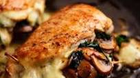 Mushroom Stuffed Chicken Breast Mushroom Stuffed Chicken Breast