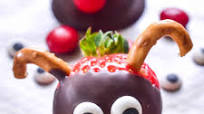 Chocolate Covered Strawberry Reindeer Chocolate Covered Strawberry Reindeer