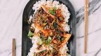 Crispy Scallion Ginger Salmon Crispy Scallion Ginger Salmon