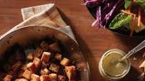 Easy Caesar Salad with Homemade Bacon Croutons Easy Caesar Salad with Homemade Bacon Croutons