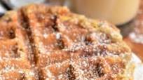 Cinnamon Peach Oat Waffles Cinnamon Peach Oat Waffles
