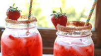 Muddled Strawberry Lemon Agave Margarita Muddled Strawberry Lemon Agave Margarita