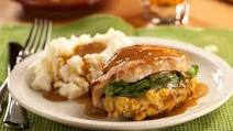 Cornbread-Stuffed Pork Chops Cornbread-Stuffed Pork Chops
