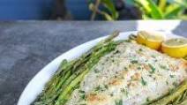 Keto Sheet Pan Salmon & Asparagus Keto Sheet Pan Salmon & Asparagus