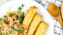 Baked Fried Rice with Veggies Baked Fried Rice with Veggies