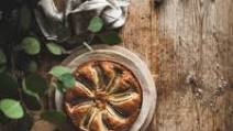 Banana Olive Oil Cake + Toffee Sauce Banana Olive Oil Cake + Toffee Sauce