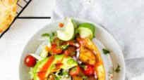 Easy Vegan Potato Tostadas Easy Vegan Potato Tostadas