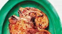 Bourbon-Glazed Smoked Pork Chops Bourbon-Glazed Smoked Pork Chops
