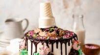 BEST Ever Vegan Ice Cream Cake (Gluten Free!)