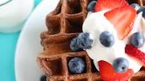 Chocolate Protein Waffles Chocolate Protein Waffles