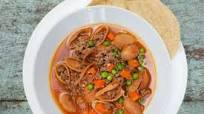 Sopa de Conchas Con Picadillo (Pasta Shell Soup With Ground Beef) Sopa de Conchas Con Picadillo (Pasta Shell Soup With Ground Beef)