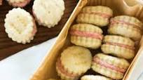 Rhubarb Wafer Cookies Rhubarb Wafer Cookies