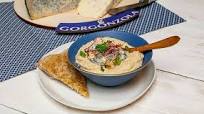 Chickpea Hummus with Spicy Gorgonzola PDO Chickpea Hummus with Spicy Gorgonzola PDO