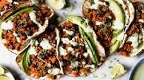 Black Bean Quinoa Tacos with Cilantro Lime Cashew Crema (Vegan, Dairy-Free) Black Bean Quinoa Tacos with Cilantro Lime Cashew Crema (Vegan, Dairy-Free)
