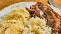 Vepřo Knedlo Zelo (Pork, Dumplings and Sauerkraut) Vepřo Knedlo Zelo (Pork, Dumplings and Sauerkraut)