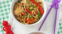 Sesame Honey Chicken Noodles Sesame Honey Chicken Noodles