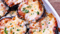 Cheesy Eggplant Casserole Cheesy Eggplant Casserole