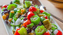 Okra Summer Salad Okra Summer Salad