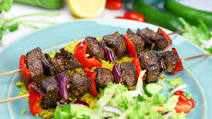 Easy Broiled Beef Kabobs Easy Broiled Beef Kabobs