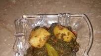 Aloo methi palak Aloo methi palak