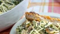 Creamy Garlic Spinach Pork Chops Creamy Garlic Spinach Pork Chops