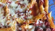 Baked Penne With Ground Beef and Tomato Sauce Baked Penne With Ground Beef and Tomato Sauce