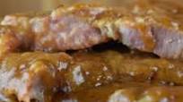 12-Minute Old-Fashioned Ham Steak with Maple Gravy 12-Minute Old-Fashioned Ham Steak with Maple Gravy