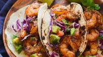 Grilled Shrimp Tacos with Avocado Salsa Recipe Grilled Shrimp Tacos with Avocado Salsa Recipe