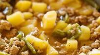Mexican picadillo with potatoes Mexican picadillo with potatoes