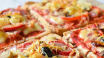 Sliced Bread Pizza Sliced Bread Pizza