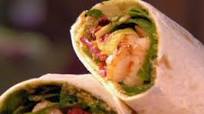 Mediterranean Shrimp Wraps Mediterranean Shrimp Wraps
