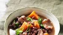 Adzuki bean, miso and mushroom soup Adzuki bean, miso and mushroom soup
