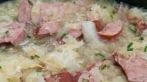 5-Ingredient Crock Pot Kielbasa and Sauerkraut 5-Ingredient Crock Pot Kielbasa and Sauerkraut