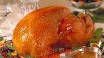 Apple-Glazed Roast Turkey with Stuffing and Gravy Apple-Glazed Roast Turkey with Stuffing and Gravy