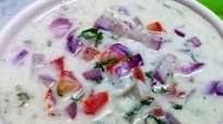 Yogurt with Tomato & Red Onion (Tamatar Lal Pyaz Raita) Yogurt with Tomato & Red Onion (Tamatar Lal Pyaz Raita)