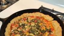 Deep-Dish Cast Iron Pizza Deep-Dish Cast Iron Pizza