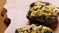 Poblano-and-Cheddar-Stuffed Portobello Mushrooms Poblano-and-Cheddar-Stuffed Portobello Mushrooms