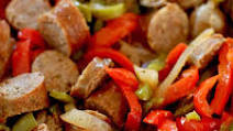 CROCK POT SAUSAGE AND PEPPERS CROCK POT SAUSAGE AND PEPPERS