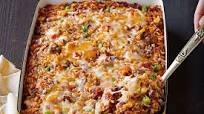 Mexican Beef & Rice Casserole Mexican Beef & Rice Casserole