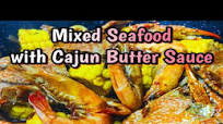 MIXED SEAFOOD WITH CAJUN BUTTER SAUCE DAMPA STYLE AJ Homemade FOOD MIXED SEAFOOD WITH CAJUN BUTTER SAUCE DAMPA STYLE AJ Homemade FOOD