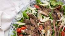 Ostrich steak tagliata Ostrich steak tagliata