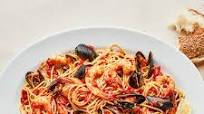 Seafood Spaghetti with Mussels and Shrimp Seafood Spaghetti with Mussels and Shrimp