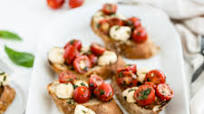 Mozzarella Bruschetta Mozzarella Bruschetta