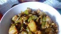 Green Brinjal Dry Veg / Hare Baingan Ki Sabji / Eggplant Curry Green Brinjal Dry Veg / Hare Baingan Ki Sabji / Eggplant Curry